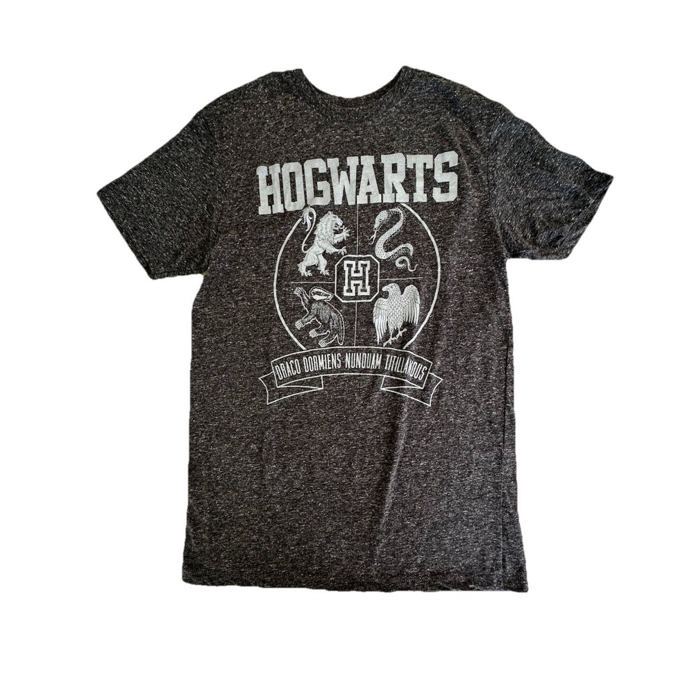 HARRY POTTER HOGWARTS GRAPHIC T SHIRT OFFICIAL ITEM Soft! Size M